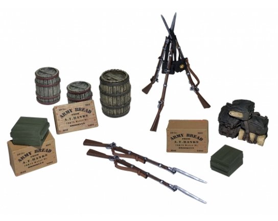 Civil War Encampment Accessory Set