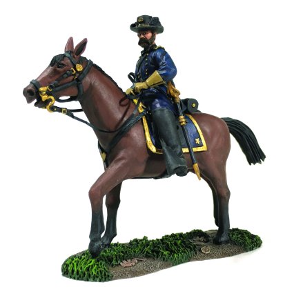 Federal General John Gibbon, Mounted