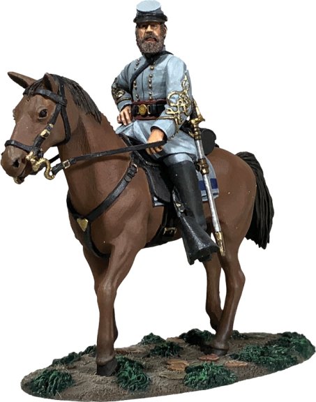 Confederate General "Stonewall" Jackson Mounted on Little Sorrel, No.2