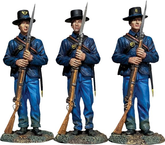 Federal Infantry Standing at Rest