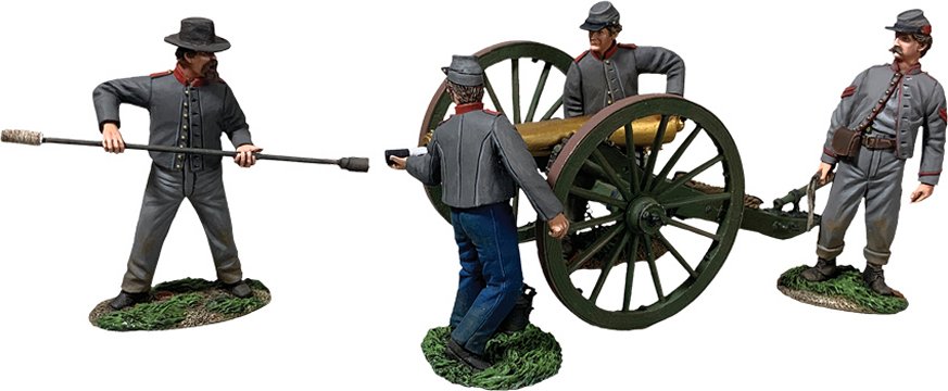 "Give ’Em Canister!" Confederate 12 Pound Napoleon and Crew