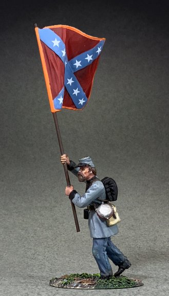 confederate-flagbearer-1st-texas-first-pattern-wool-bunting-flag