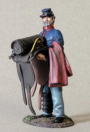 Union Light Artillery Driver With Saddle, 1861-65
