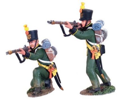 Nassau 2nd Light Infantry Regiment Chasseurs Firing Line Set #1