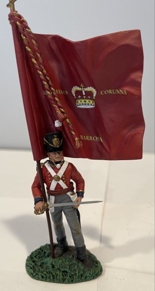 British 1st Foot Guard Battalion Company Ensign with King's Colour #2