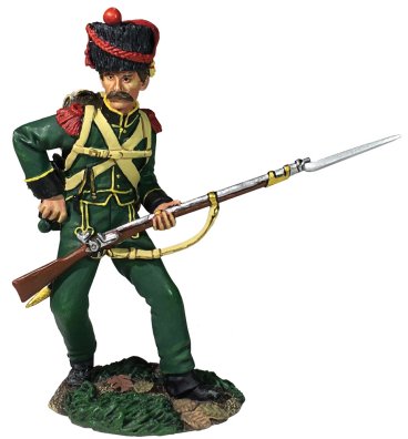 Nassau Grenadier Reaching for Cartridge #2, 1815