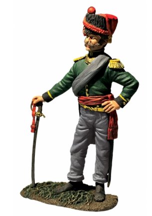 Nassau Grenadier Officer #1, 1815