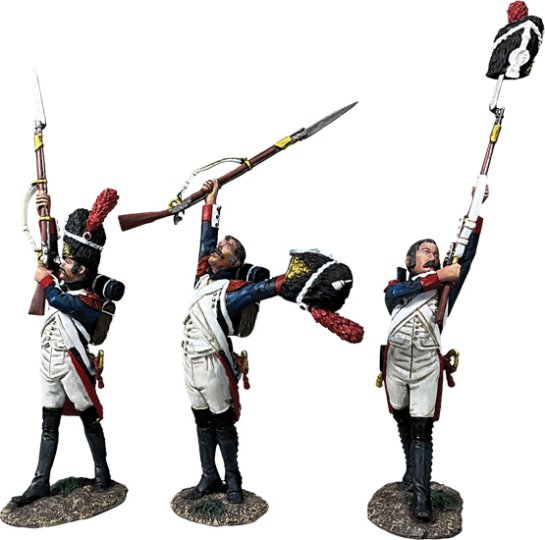 Vive L’Empereur! Cheering French Imperial Guard