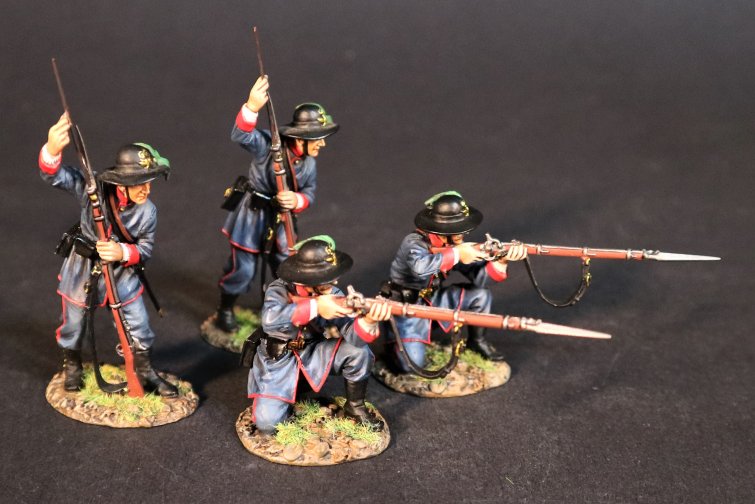 Four Infantry Skirmishing, 39th NY Volunteer Infantry Regt.