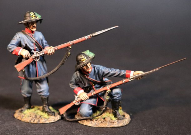 Two Infantry Skirmishing, 39th NY Volunteer Infantry Regt.