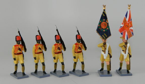The Gold Coast Regiment Colour Party