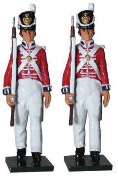 The Coldstream Regiment of Foot Guards Enlisted Men Marching - Napoleonic Wars