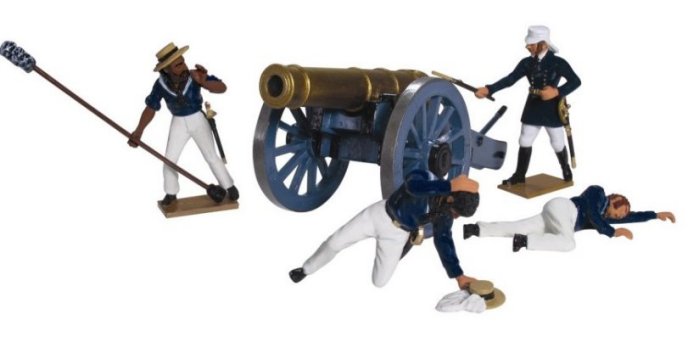British Naval Brigade Heavy Artillery and Crew - Lt. Young and Able Seaman Hall - VC Recipient