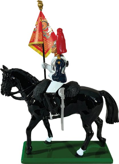 Blues & Royals Standard Bearer Mounted