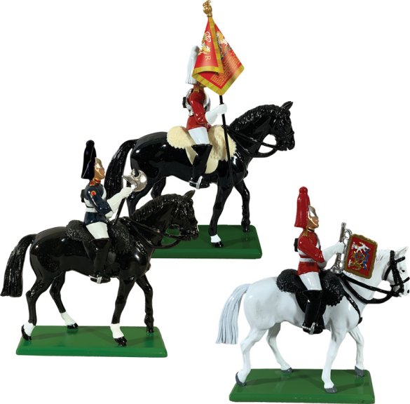 3 Mounted Life Guard Command Box Set #2