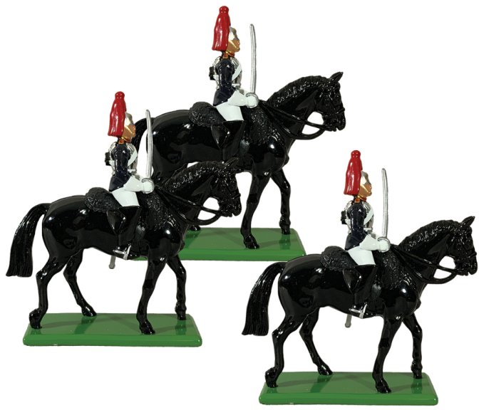 3 Mounted Blues & Royals Troopers Box Set 1