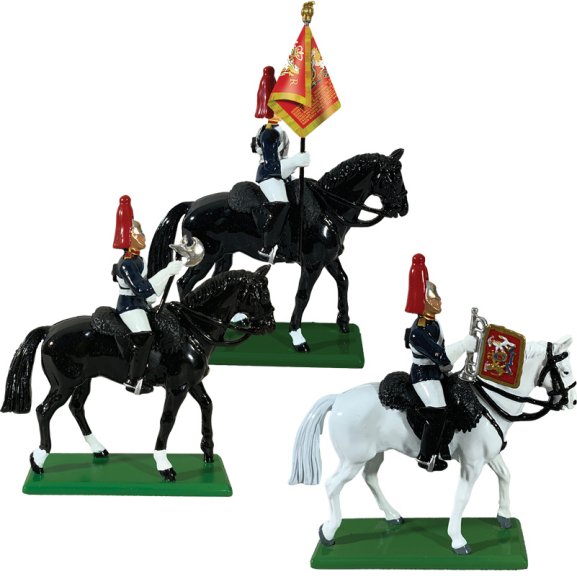 3 Mounted Blues & Royals Command Box Set #2