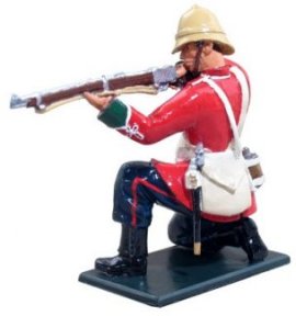 British 24th Foot Kneeling Firing