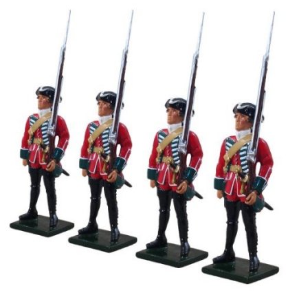 British 45th Regiment of Foot Centre Company Set, 1755-1763