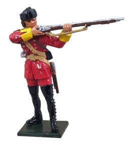 British Light Company Standing Firing, 1754-1763