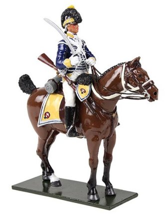 British 10th Light Dragoons Trooper Mounted #1, 1795