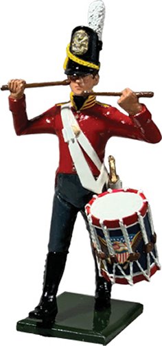 U.S. War of 1812 Artillery Drummer