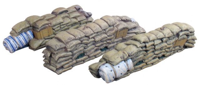 WWI/WWII Sandbag Sections