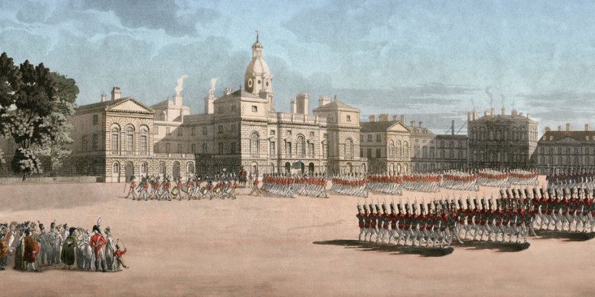 Regency Review at Horse Guards Backdrop