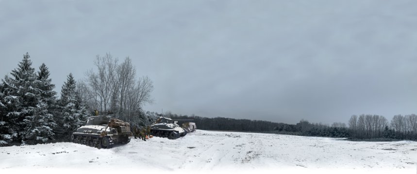 American Armor, Winter 1944-45, Scenic Backdrop