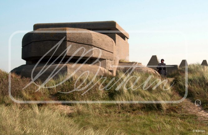 Atlantic Wall, WWII - Mini Backdrop