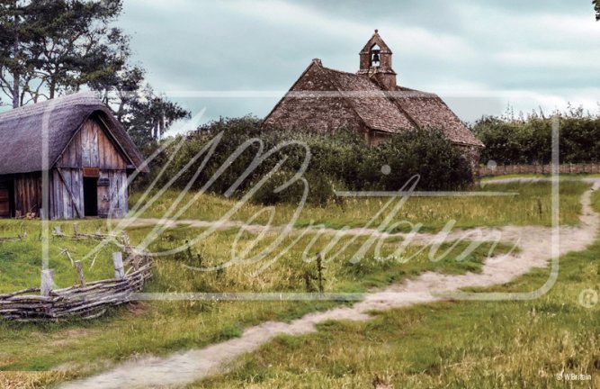 Saxon Village - Mini Backdrop