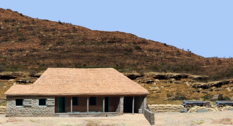 The Mission Station at Rorke’s Drift Scenic Backdrop