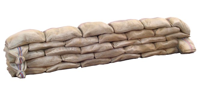 Mealie Bag Wall Section Straight