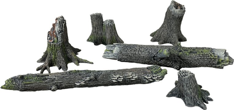 Forest Stumps and Deadfall Set