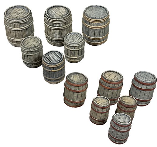 Barrels, 18th-20th Century Wet and Dry Cooperage