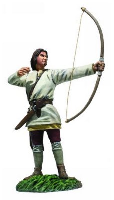 Saxon Archer #2 Arrow Loosed (Osfirth)