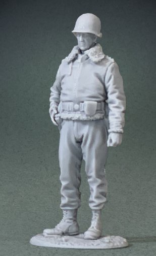 U.S. General George S. Patton, Winter, 1944-45
