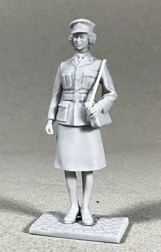 Princess Elizabeth in ATS Uniform, 1944-45