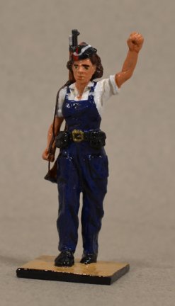 Anarchist Militia Woman
