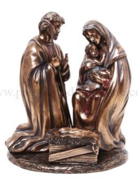 Nativity with Mary, Joseph and Baby Jesus