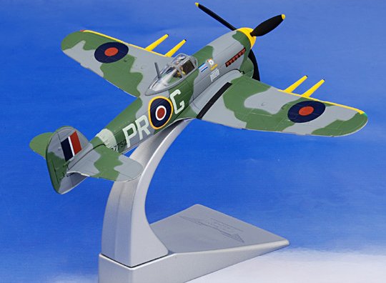 Hawker Typhoon Mk I, RAF No.609 Sqn, Roland Beamont, RAF Manston, England, 1943