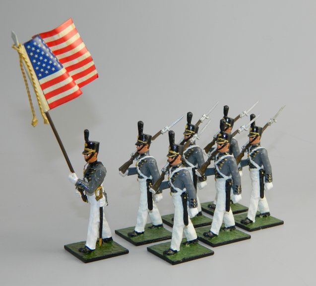 West Point Cadets with Flagbearer