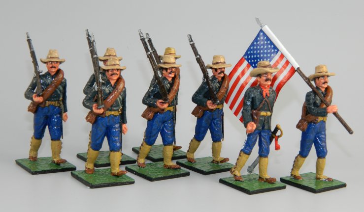1898 US Infantry with Privates