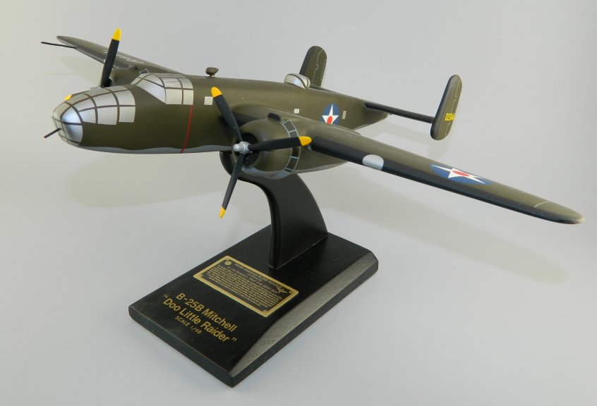 B-25B Mitchell Signed by Richard E. Cole
