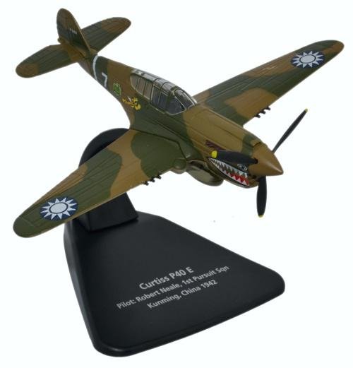 Curtiss P-40 Warhawk – 13-Victory Ace Robert Neale, 1st Squadron Commander, AVG "Flying Tigers"
