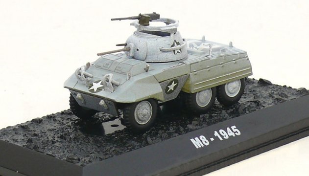 M8 Greyhound – 2nd Cavalry Division, U.S. Army, Belgium, January 1945