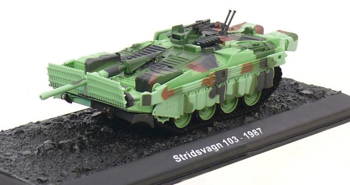 Stridsvagn 103 (S-Tank) – Swedish Army, 1987