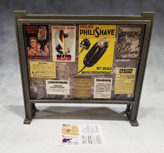 WWII Dutch Advertising Board