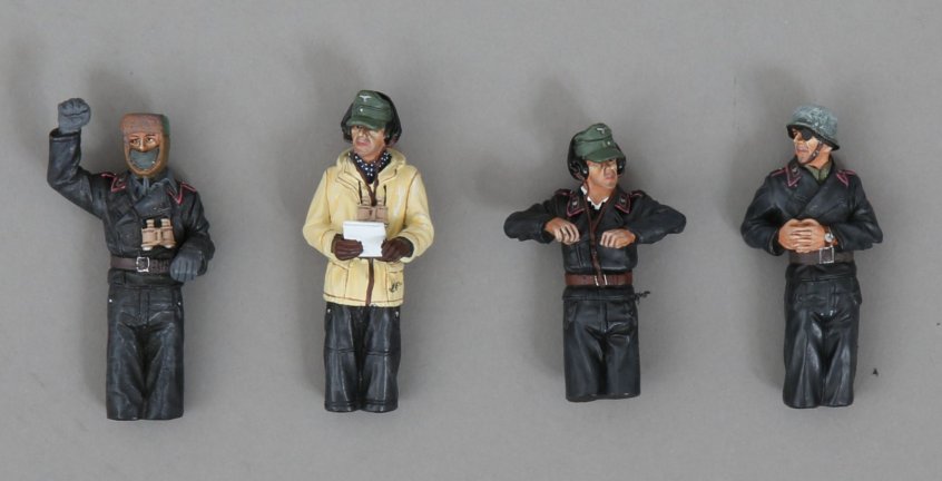 Winter Panzer III Tank Commander Set