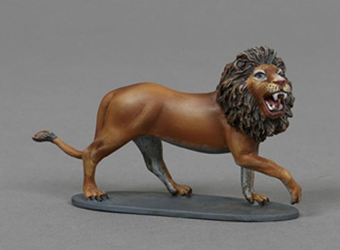 Lion on Grey Base